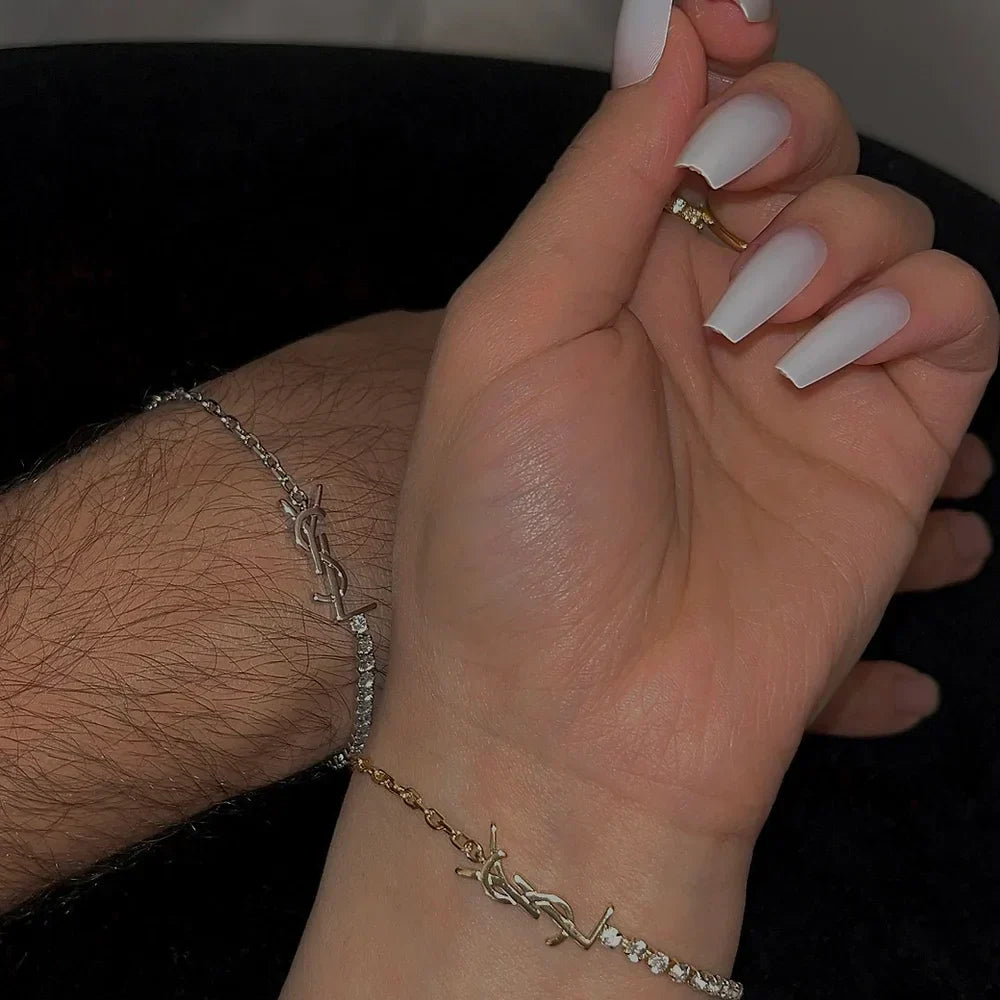 Diamant Saint Luxe Armbånd – Guld