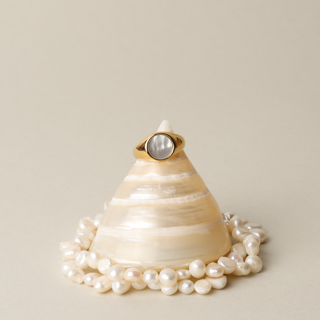 Perlemor Ring