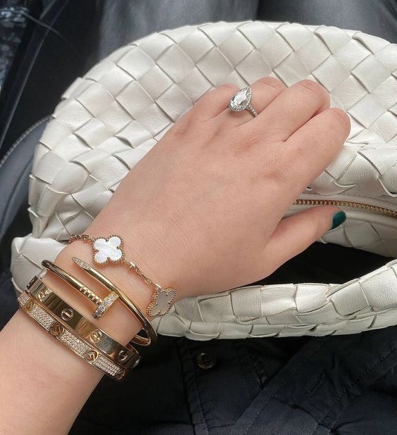 Golden Glow | Diamant Armbånd