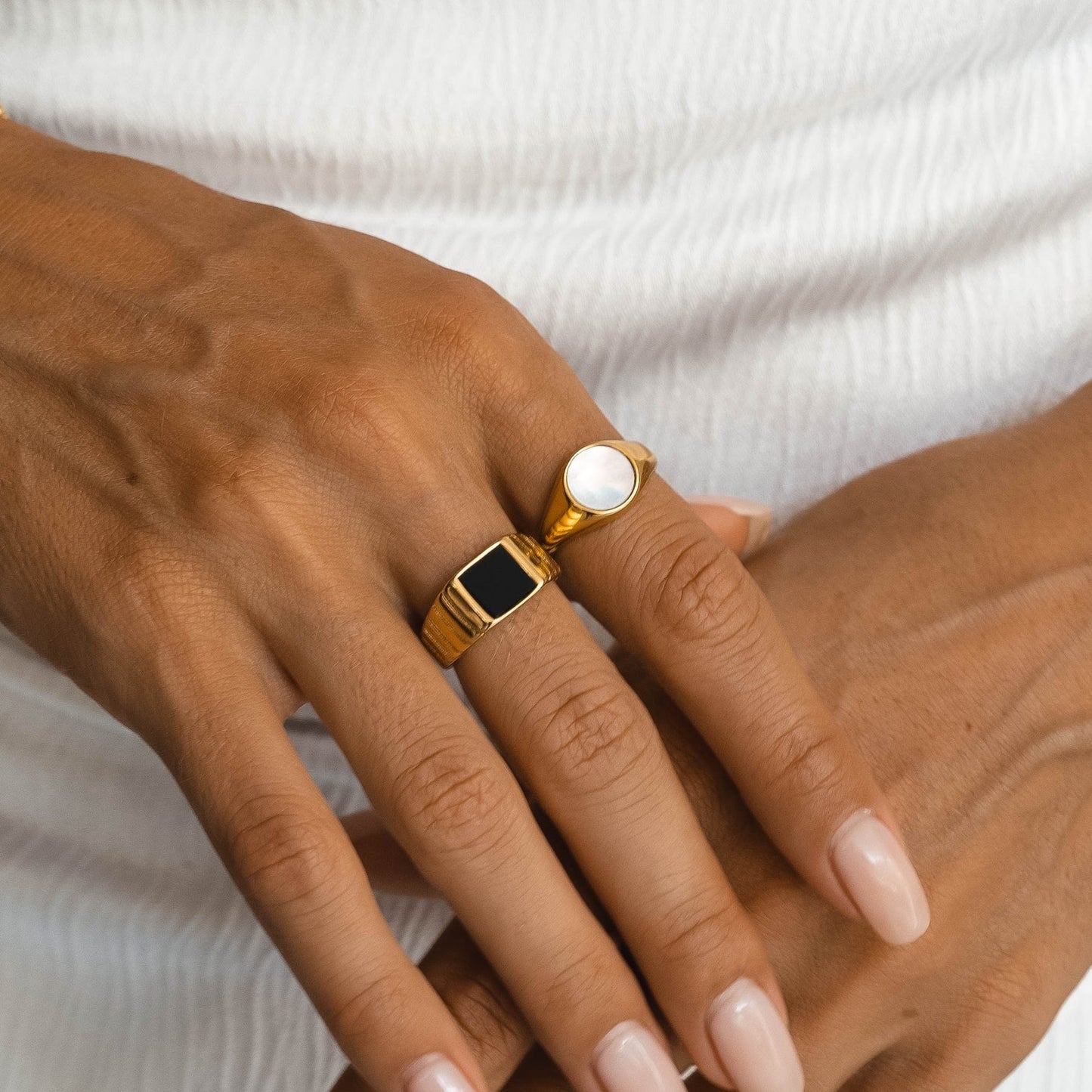 Perlemor Ring