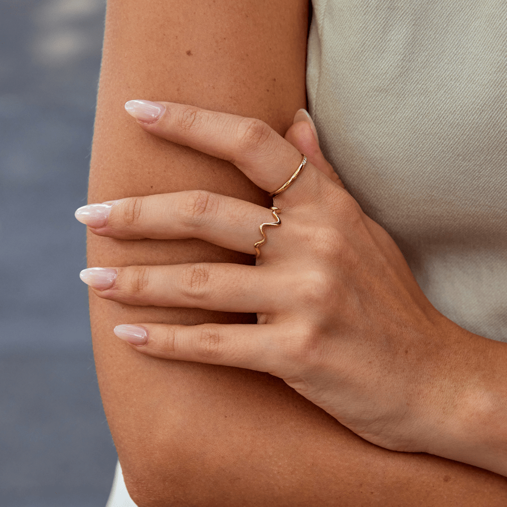 Guld Zoe Ring