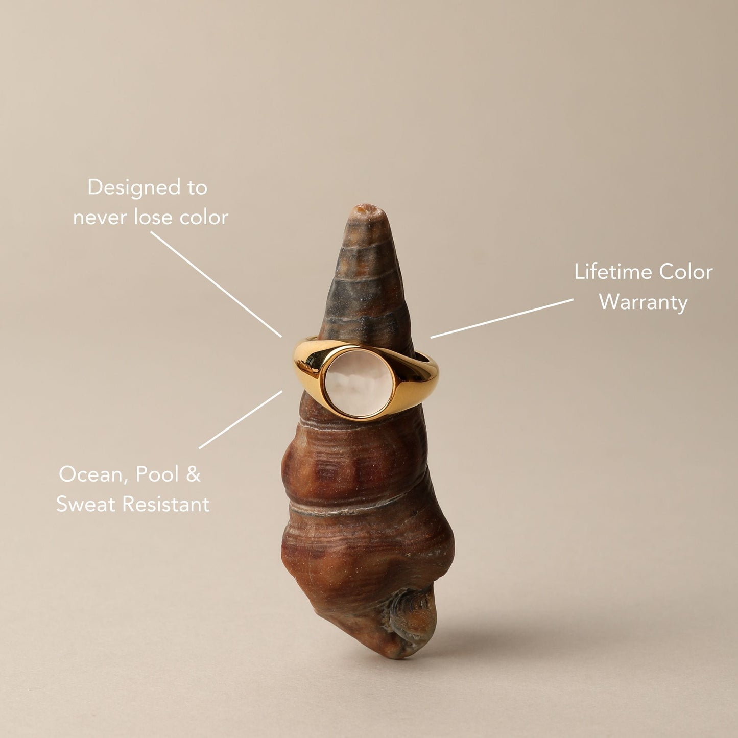 Perlemor Ring