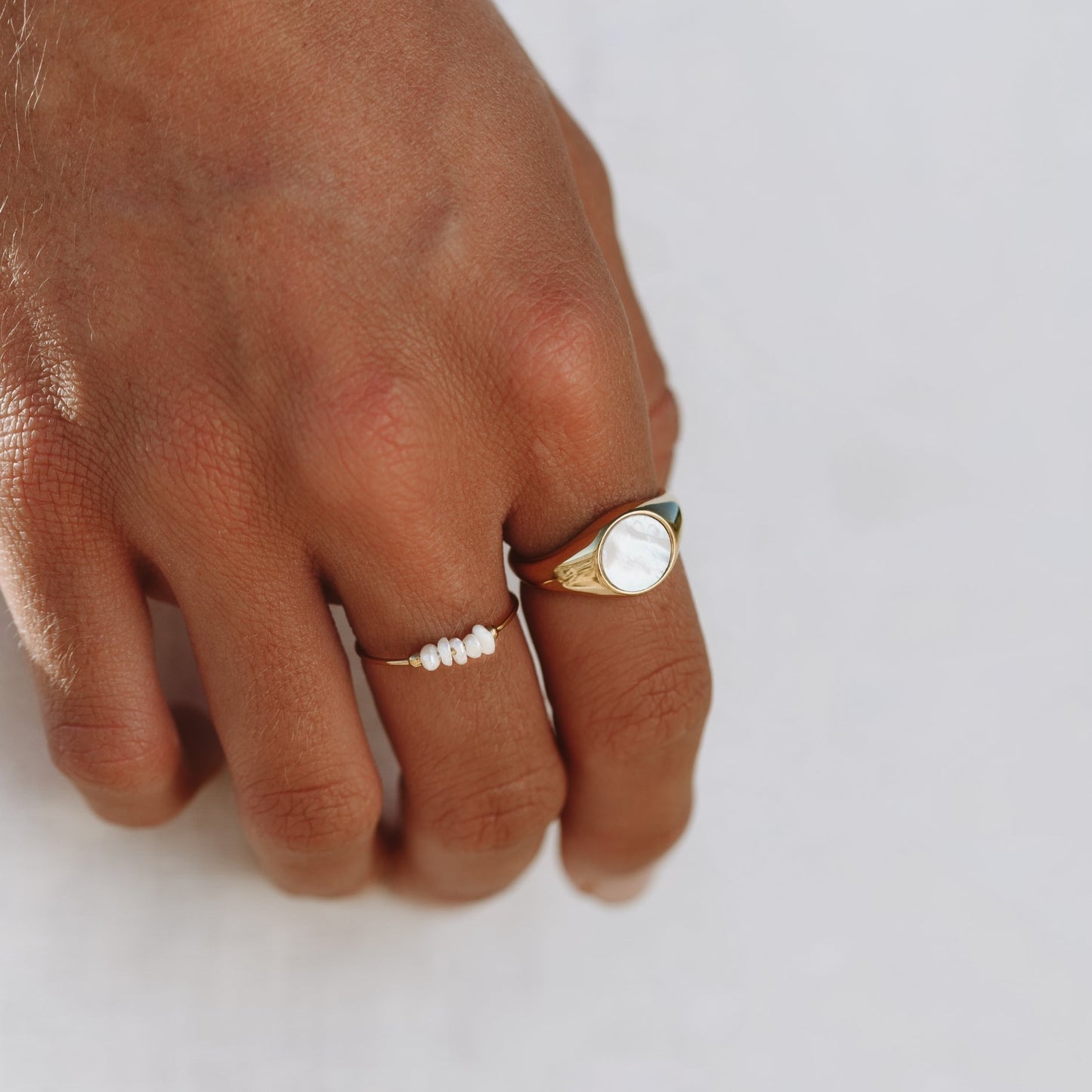 Perlemor Ring
