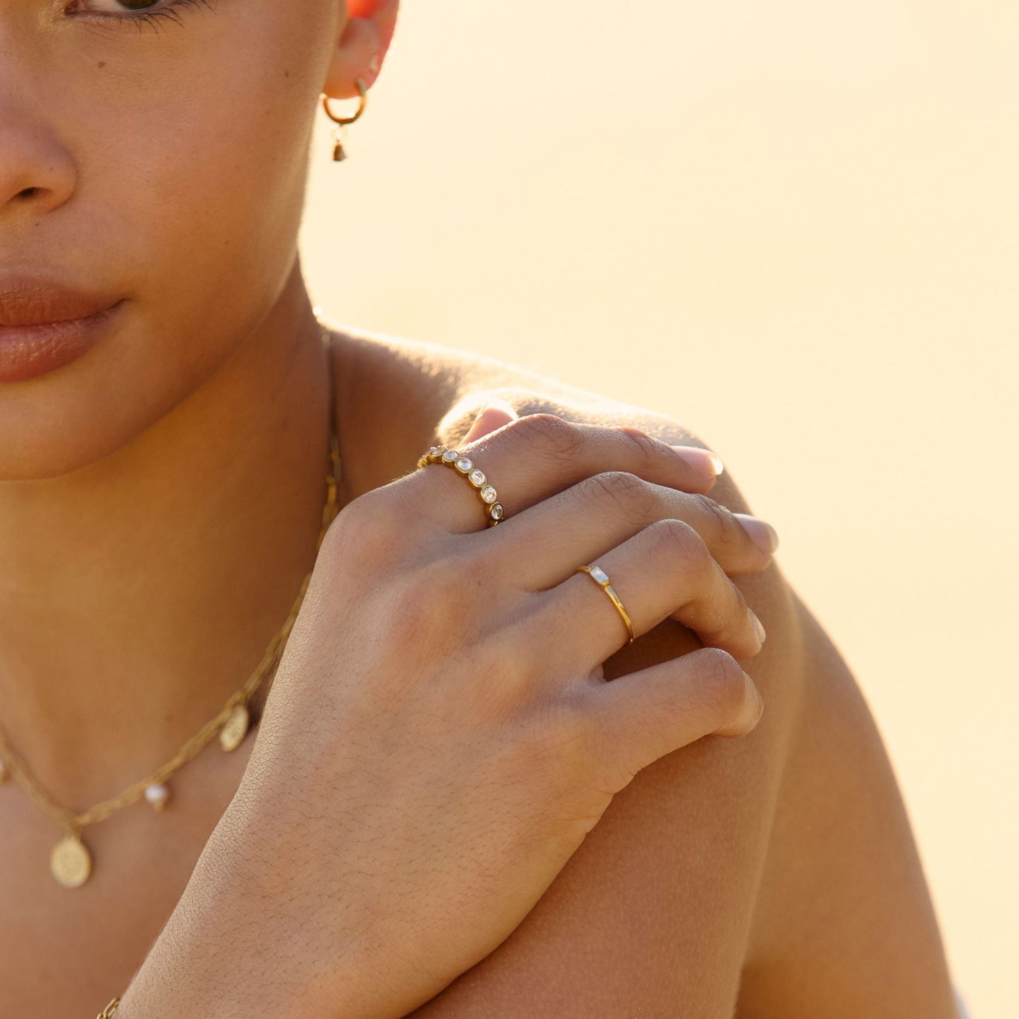 Delikat Krystal Ring