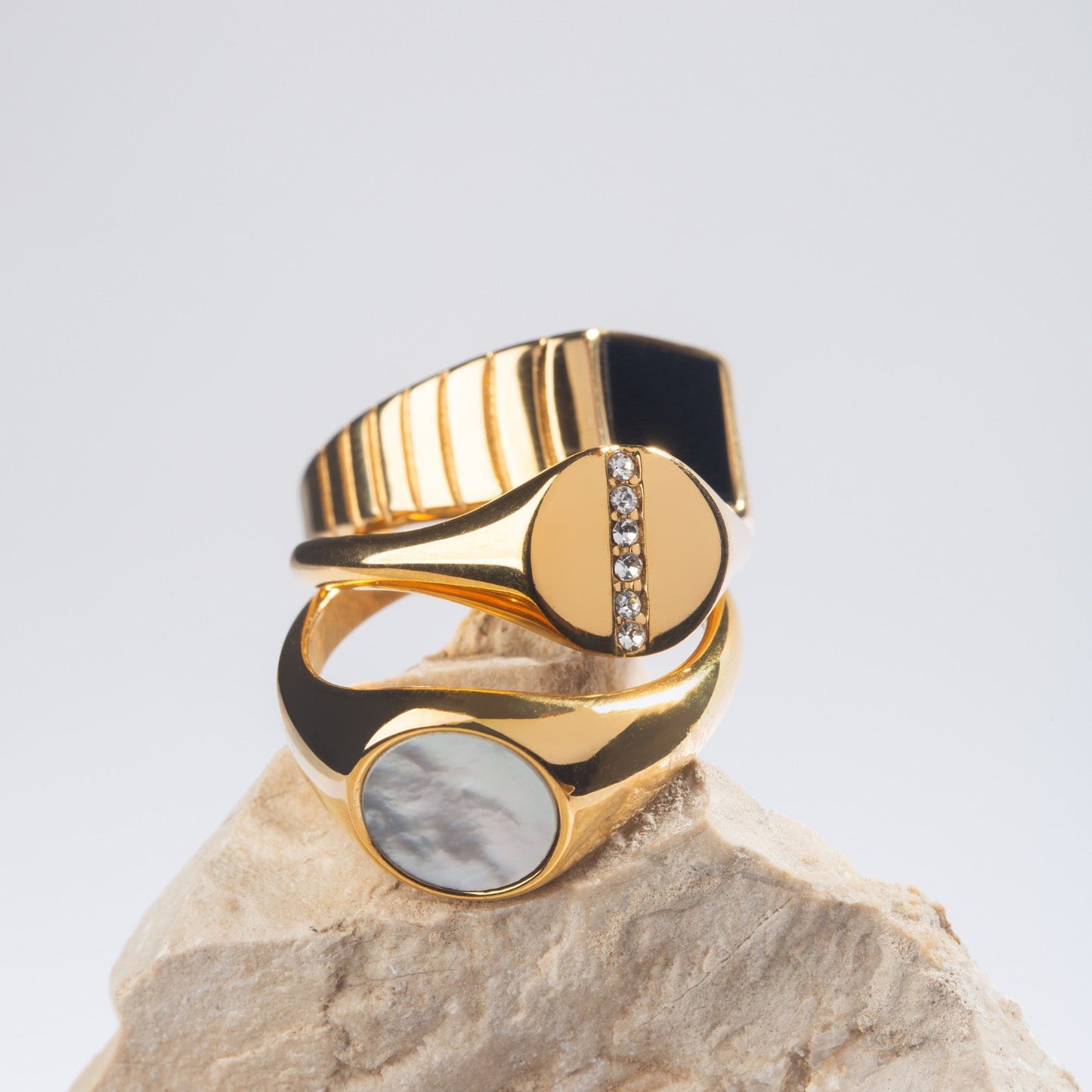 Perlemor Ring