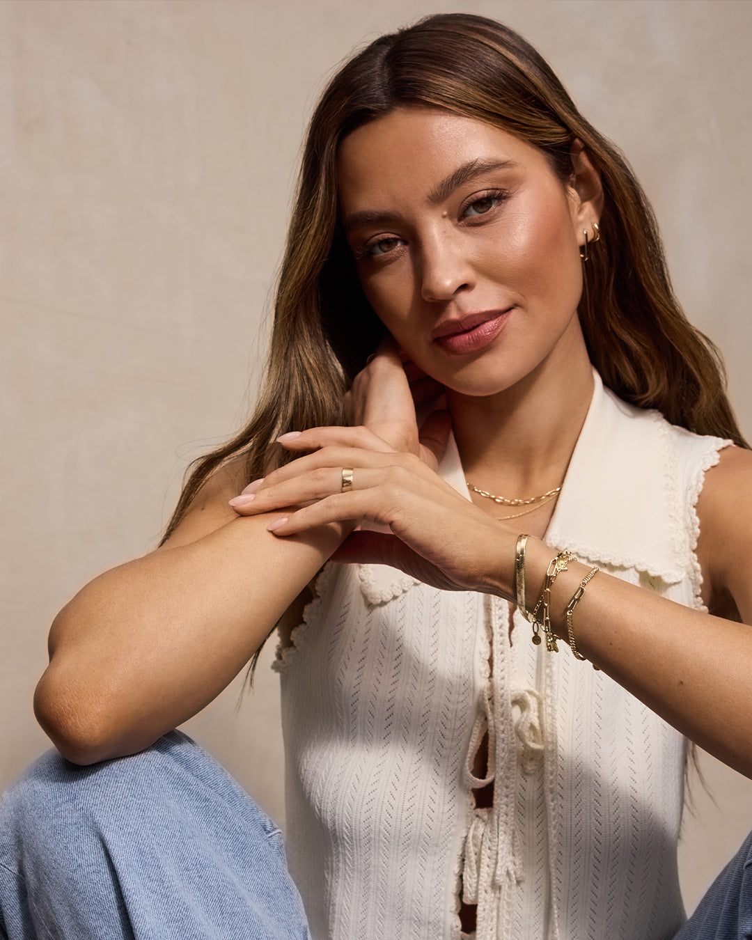 Luna Alfabet Charm-armbånd