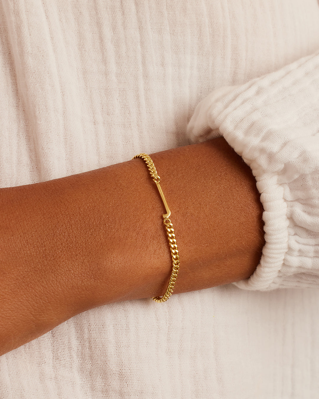 Luna Alfabet Charm-armbånd