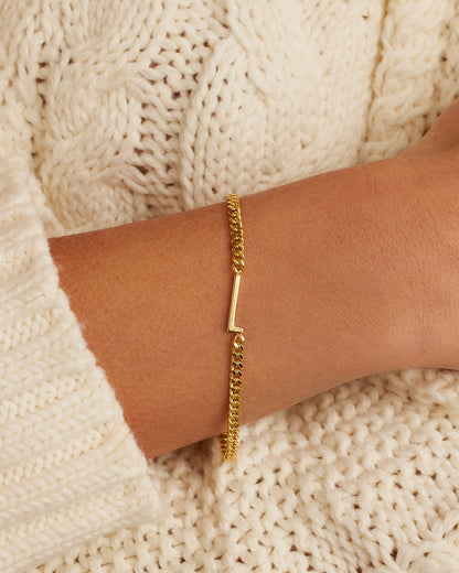 Luna Alfabet Charm-armbånd