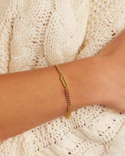 Luna Alfabet Charm-armbånd