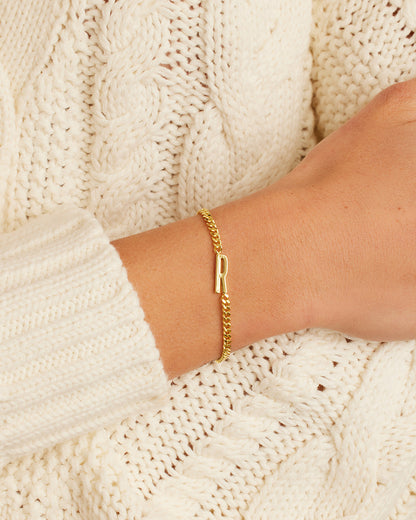 Luna Alfabet Charm-armbånd