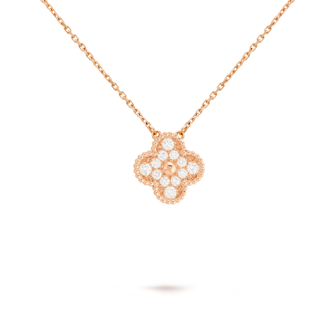 Radiant Diamanthalskæde – Pink