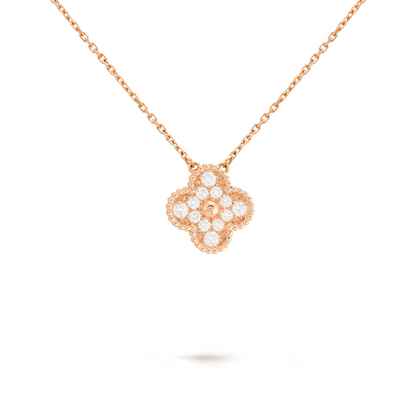 Radiant Diamanthalskæde – Pink