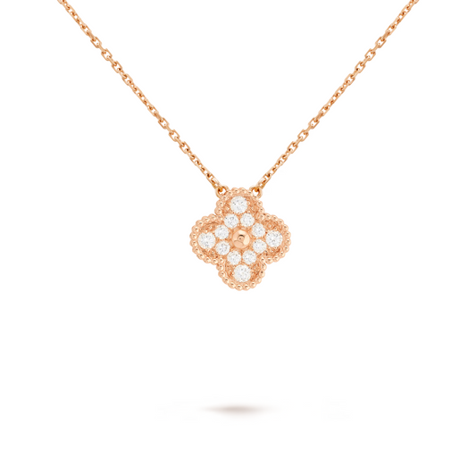Radiant Diamanthalskæde – Pink