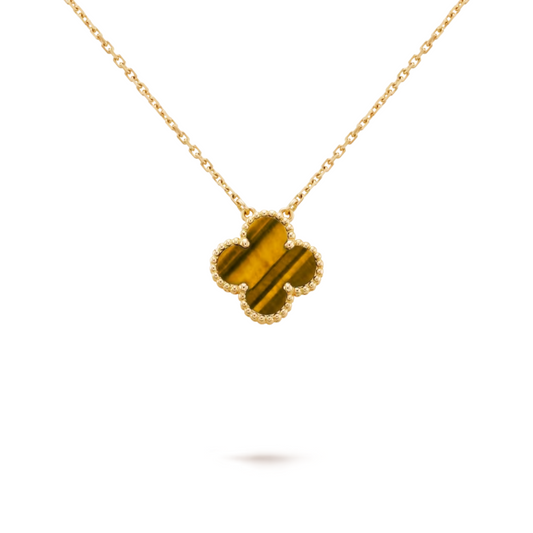 Radiant Halskæde – Guld Amber