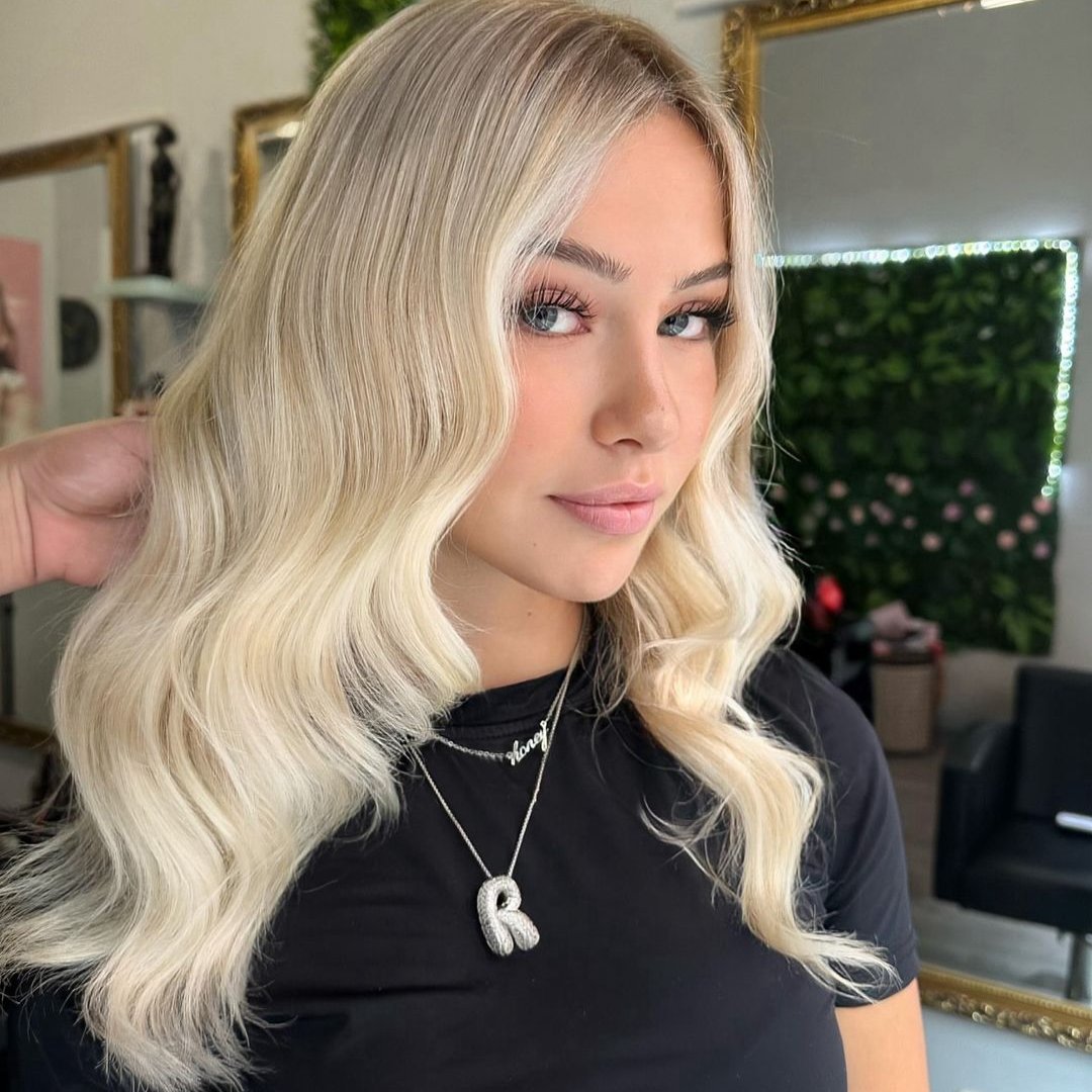 Zara Initial Diamant Halskæde