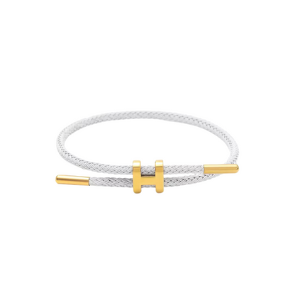 Hannah Flettet Reb | Armbånd Guld