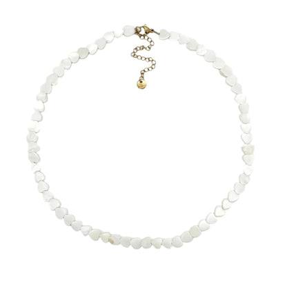 Mira Rustfrit Stål Hjerte Halskæde