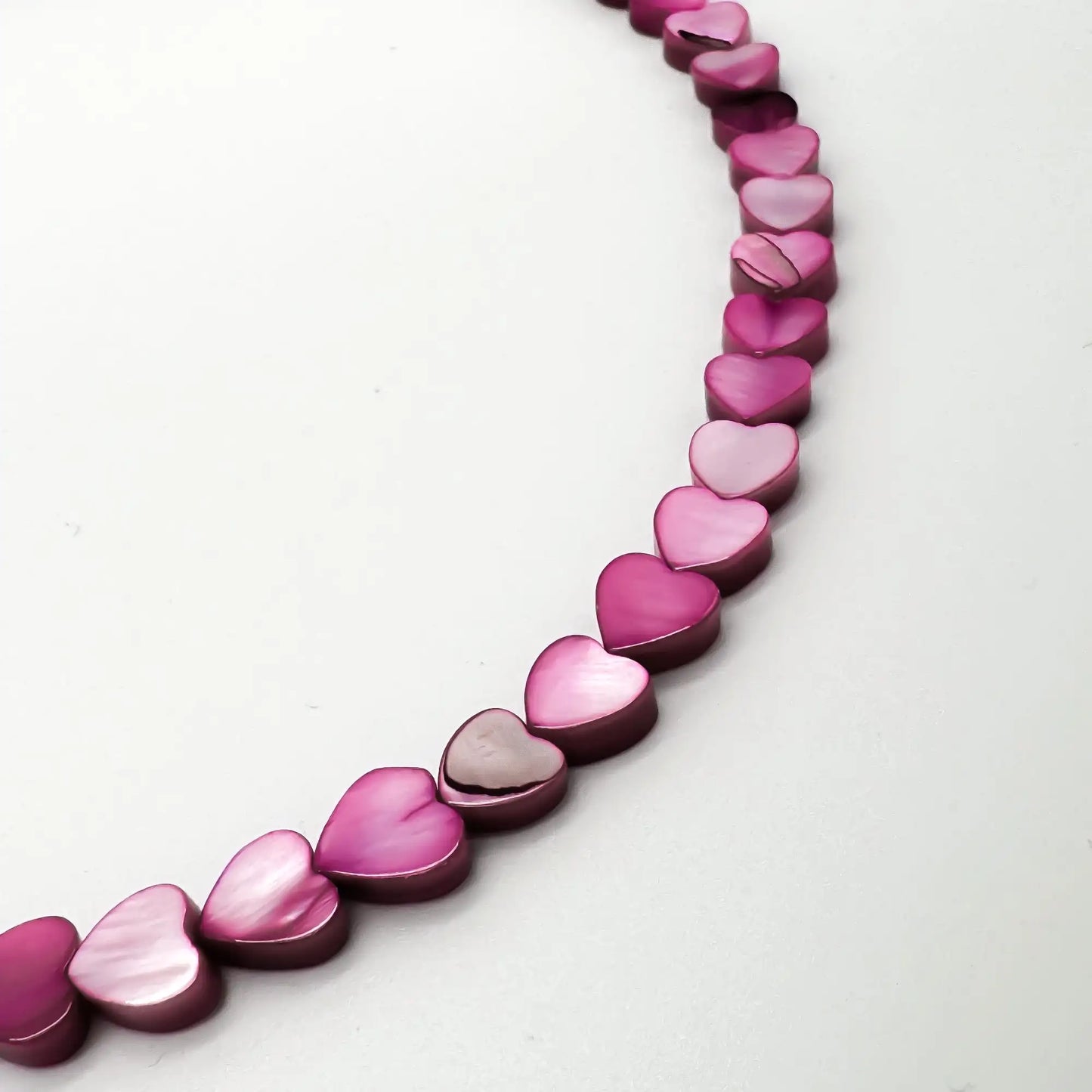 Mira Rustfrit Stål Hjerte Halskæde