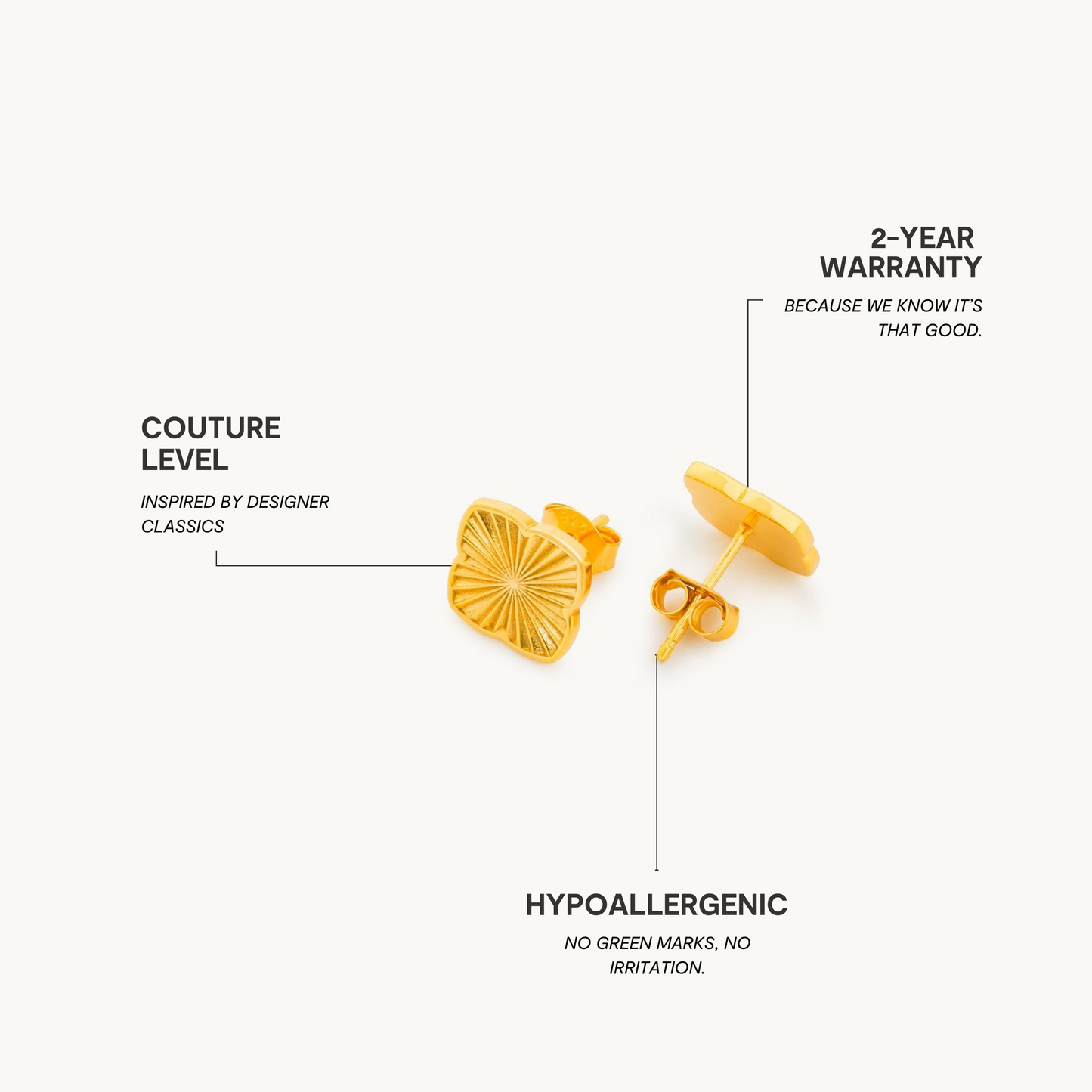 Amaya Sunlight Øreringe