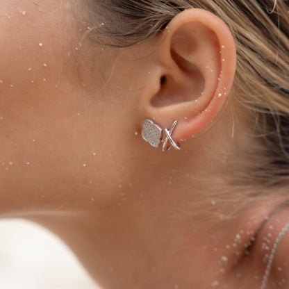 Amaya Pavé Øreringe