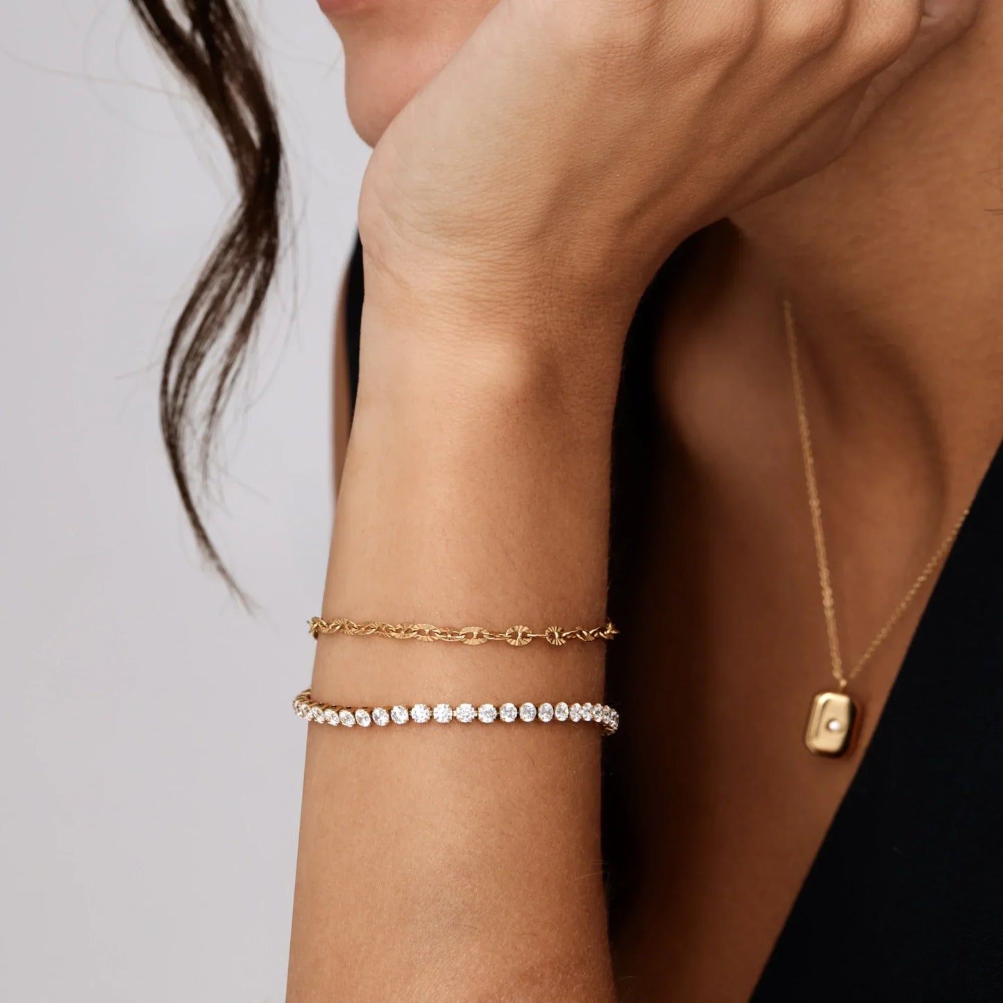 Klassisk Tennisarmbånd