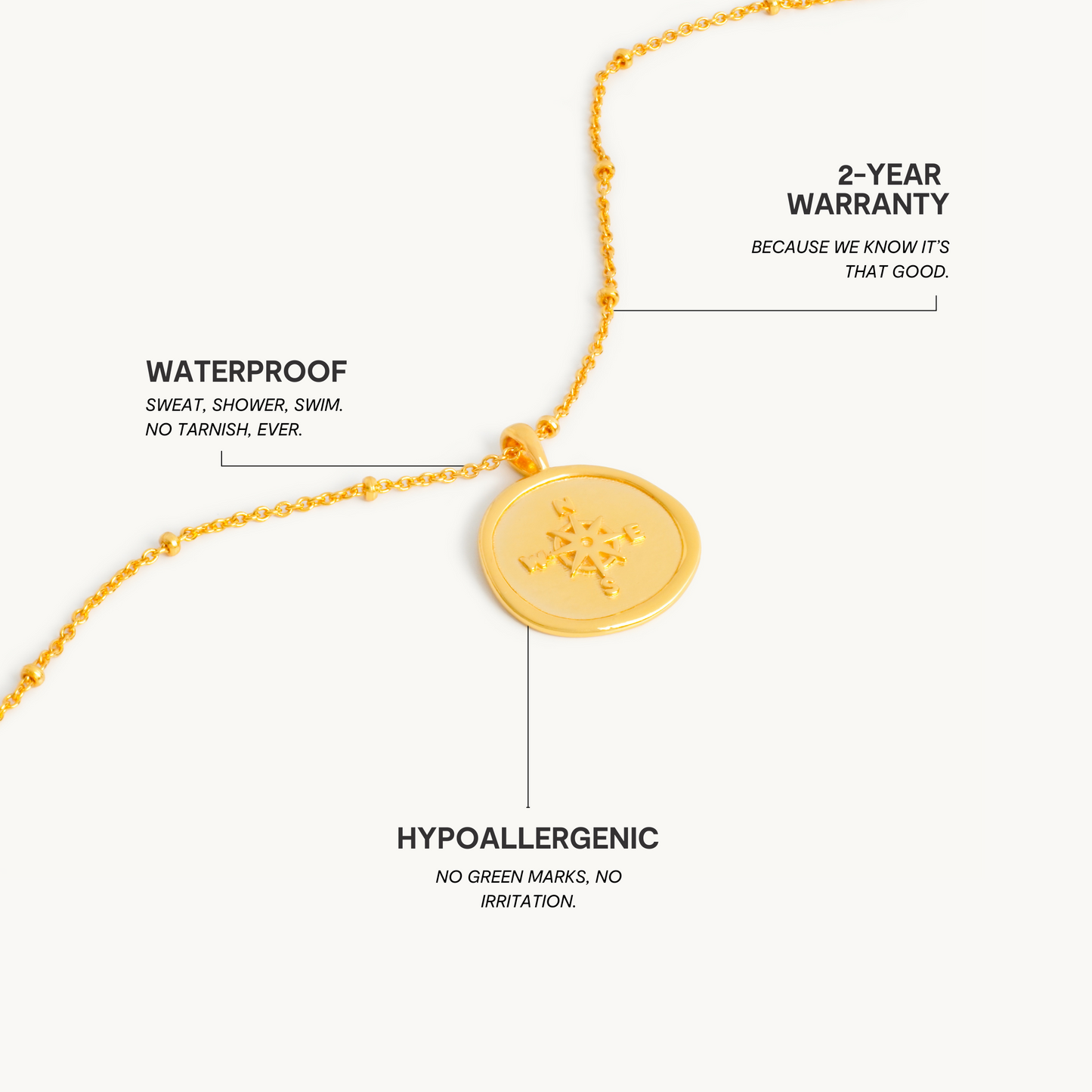 Kystkompas Halskæde