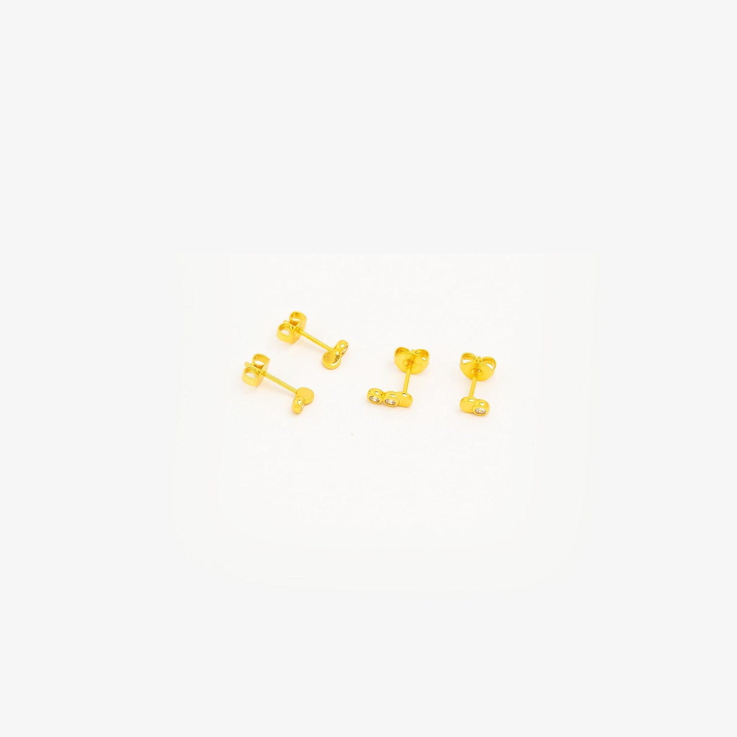 Crescent Glow Øreringe Sæt