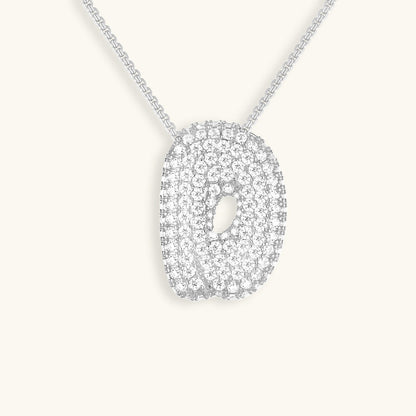 Zara Initial Diamant Halskæde