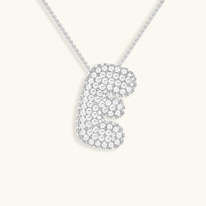 Zara Initial Diamant Halskæde