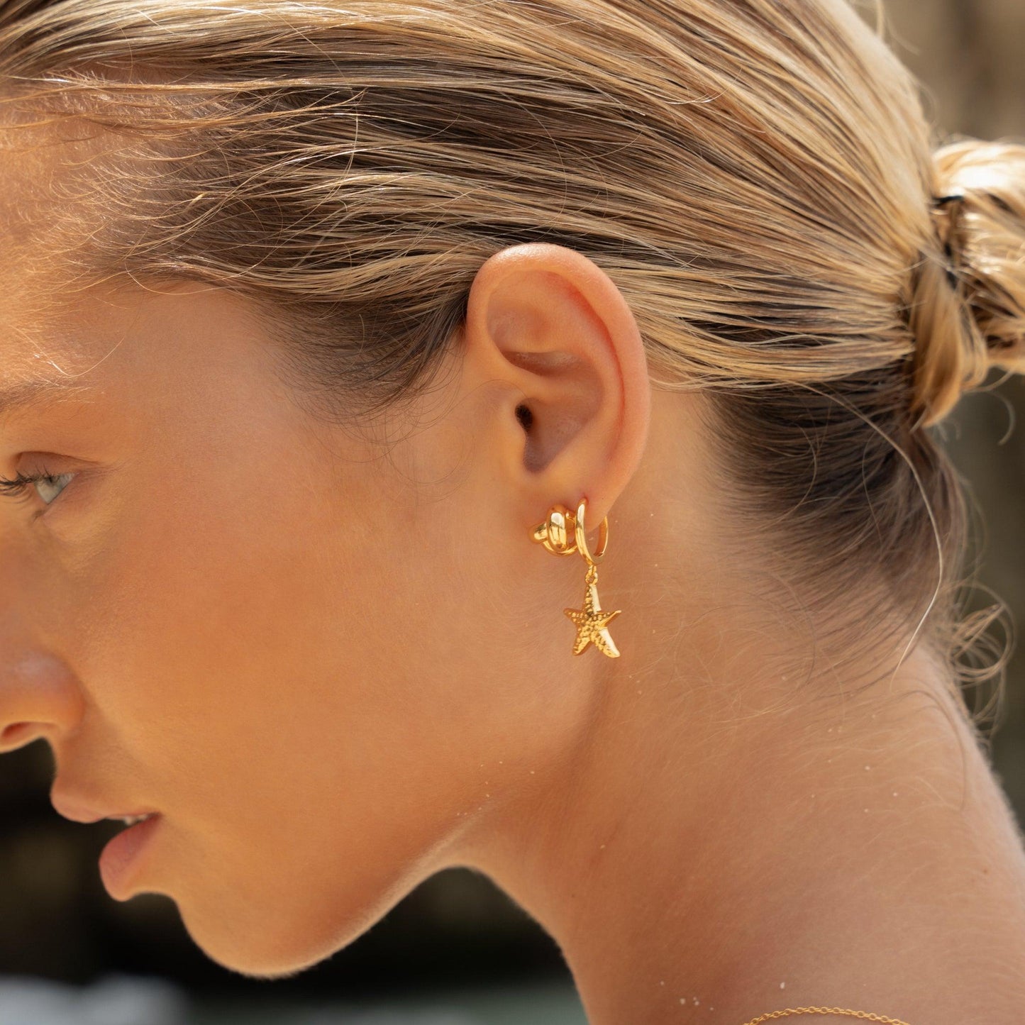 Fiskerknude Øreringe