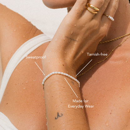 Ferskvandsperlearmbånd