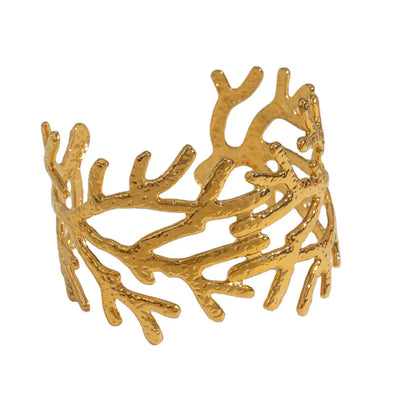 Bella geometrisches Blattarmband