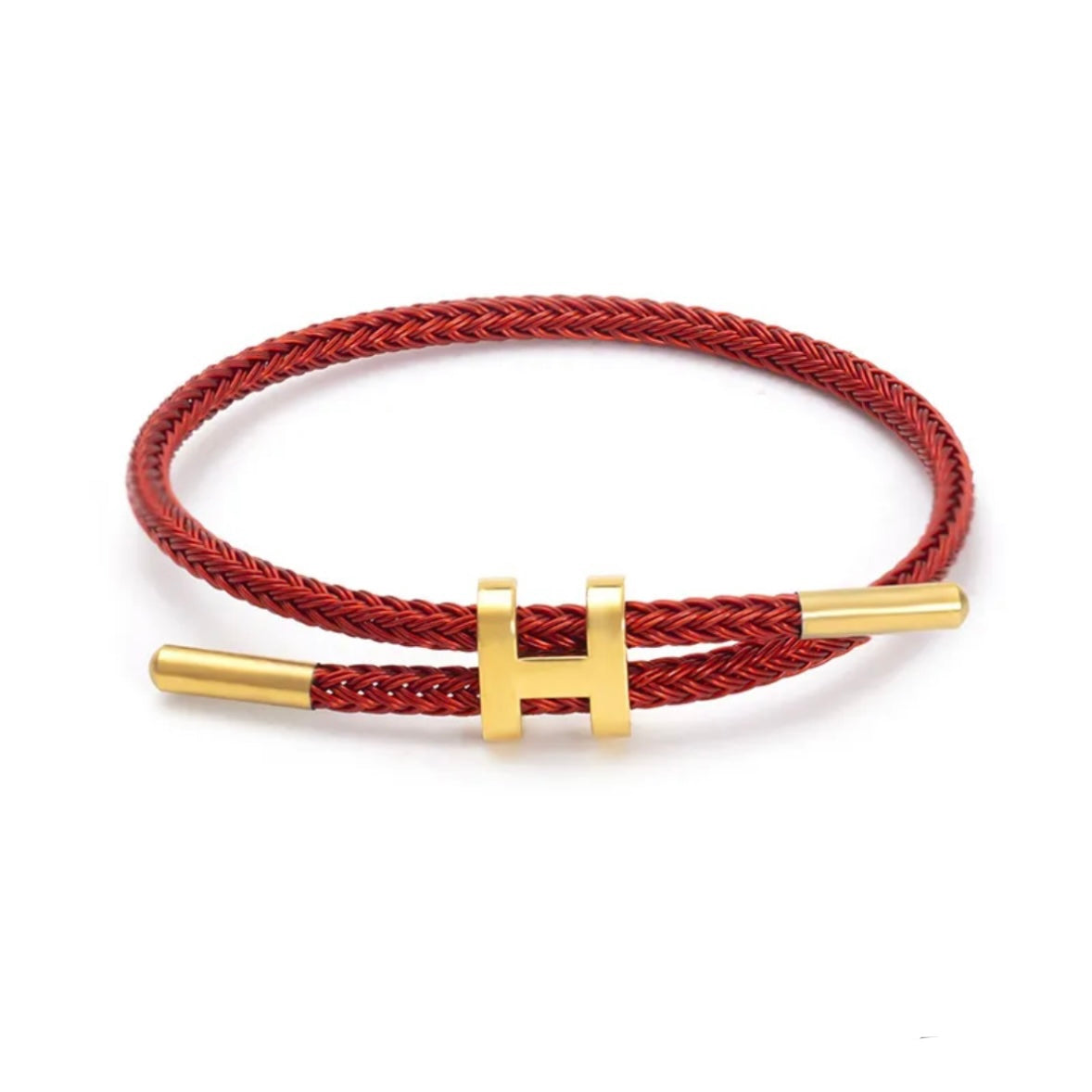 Hannah Flettet Reb | Armbånd Guld