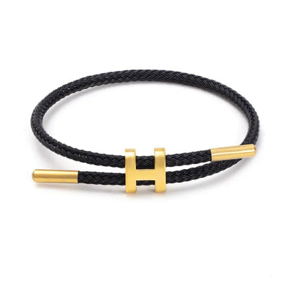 Hannah Flettet Reb | Armbånd Guld