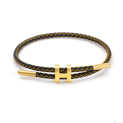 Hannah Flettet Reb | Armbånd Guld