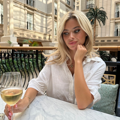 Elegant Forgyldt Korshalskæde