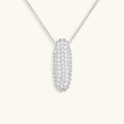 Zara Initial Diamant Halskæde