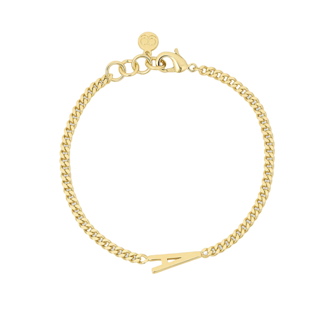 Luna Alfabet Charm-armbånd