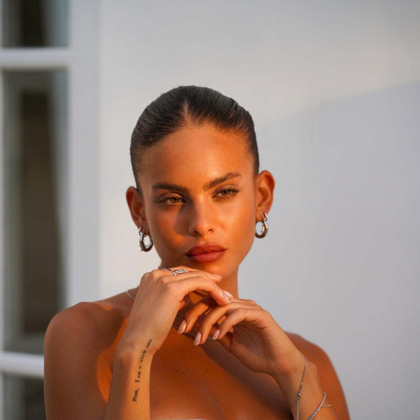 Caspian Hoops Øreringe