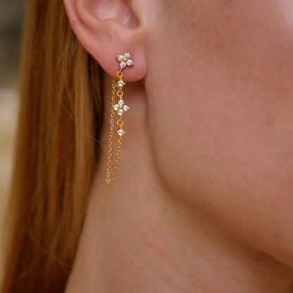 Adella Kæde Øreringe