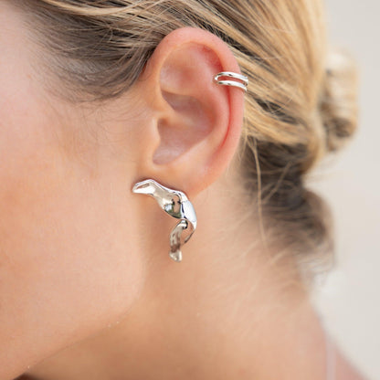 Solkyssede Øreringe