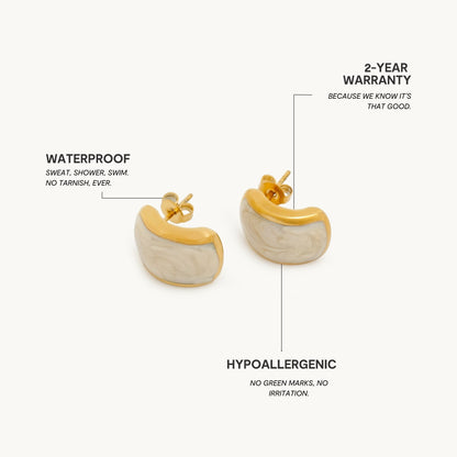 Moonlit Bay Øreringe