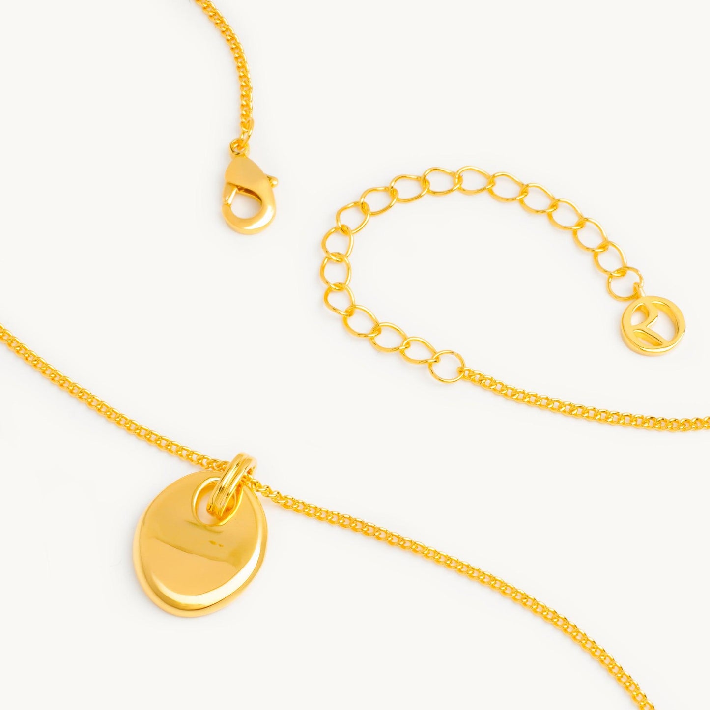 Ocean Kieselsten Halskæde