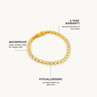 Cassiopeia Tennis Armbånd