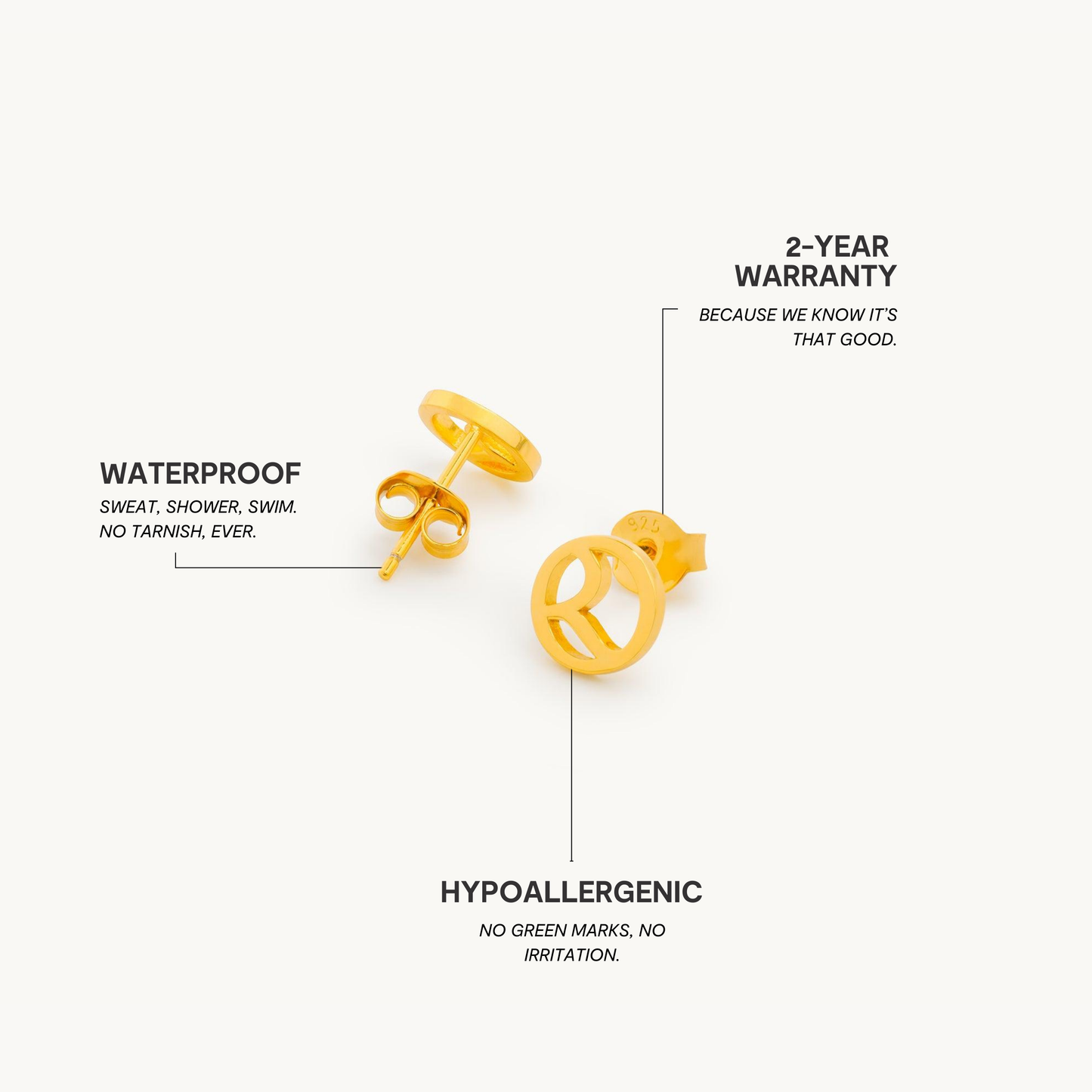 Nua Whisper Øreringe