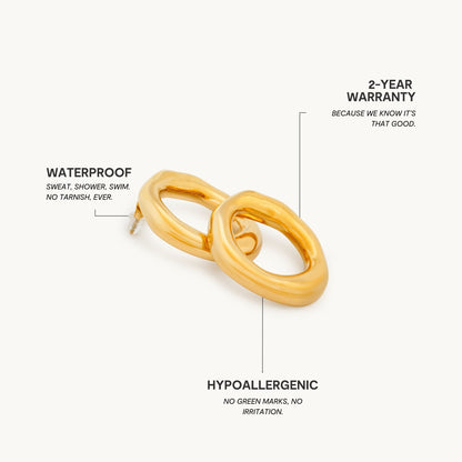 Ocean Mirage Øreringe