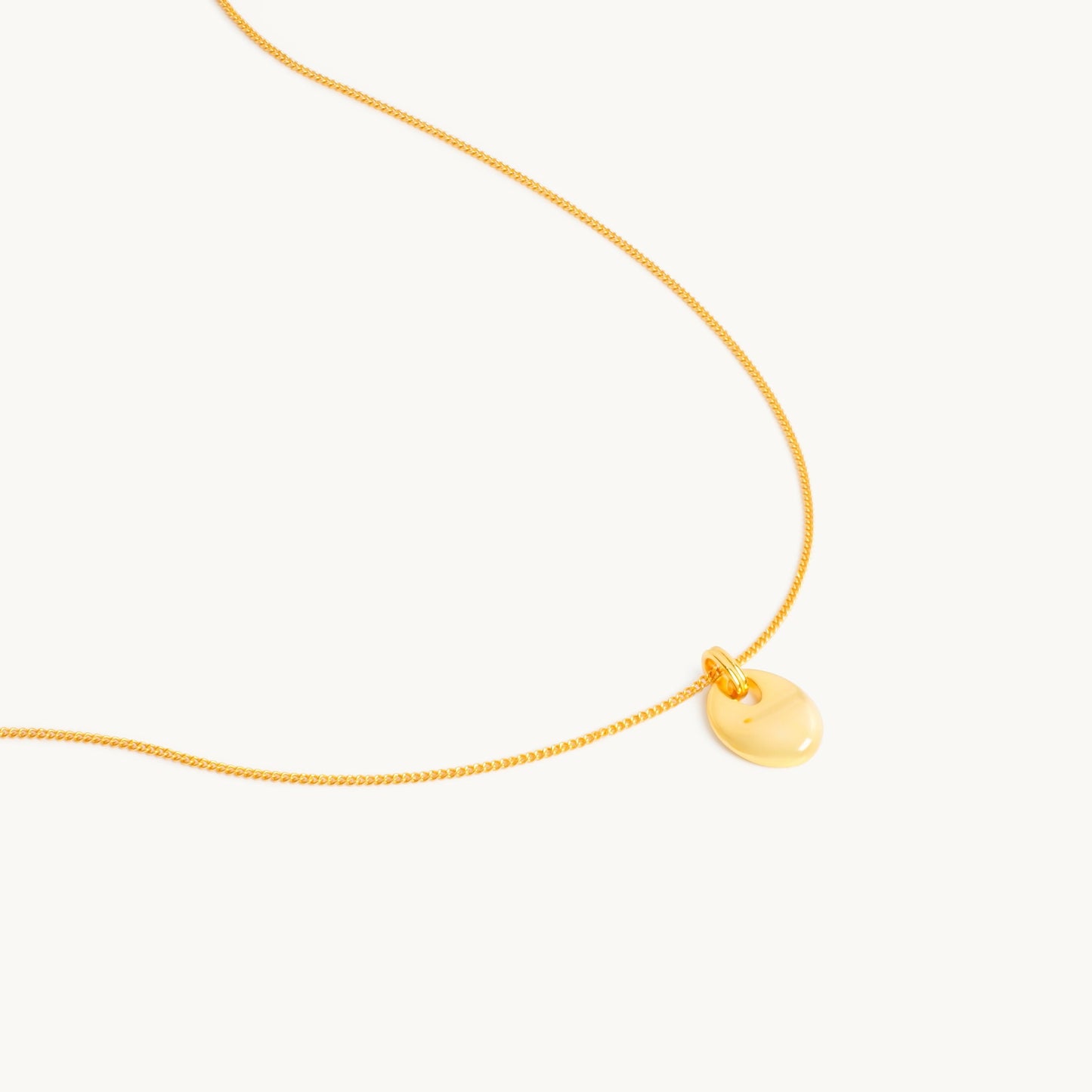 Ocean Kieselsten Halskæde