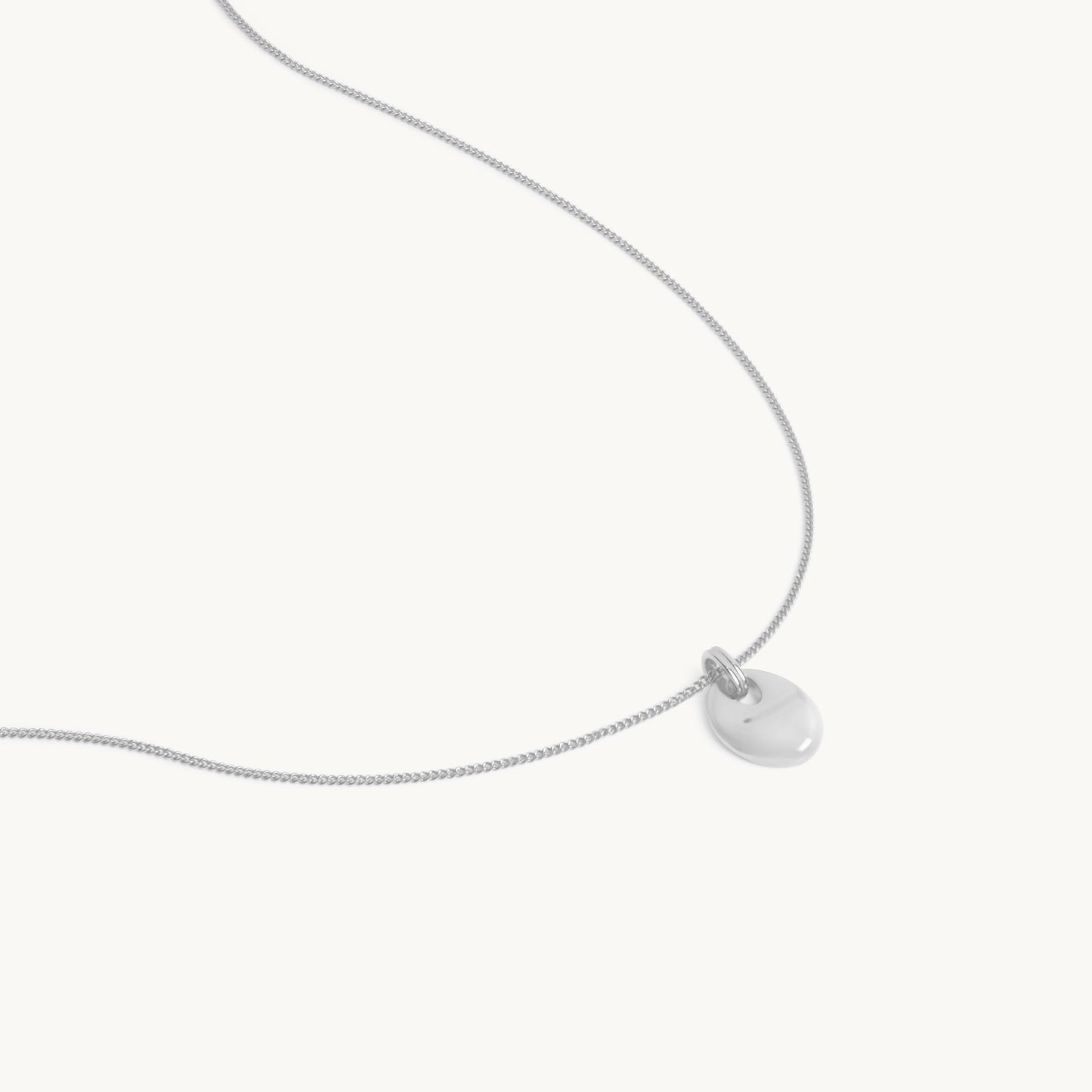 Ocean Kieselsten Halskæde