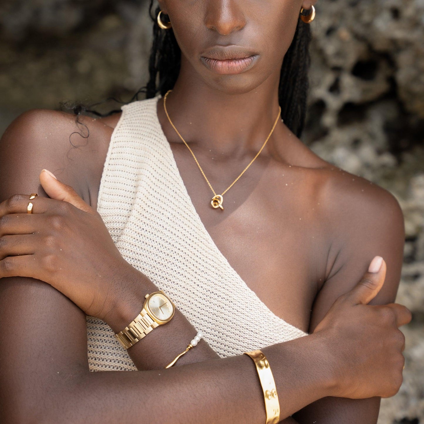 Perlemirakel Armbånd