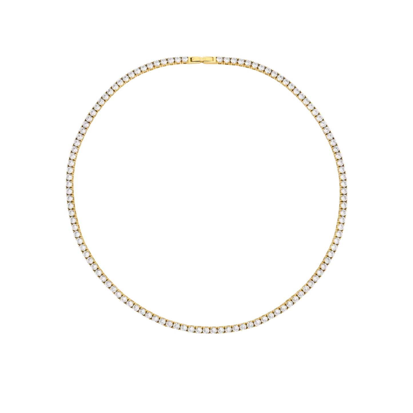 Leah Elegant Tennis Halskæde